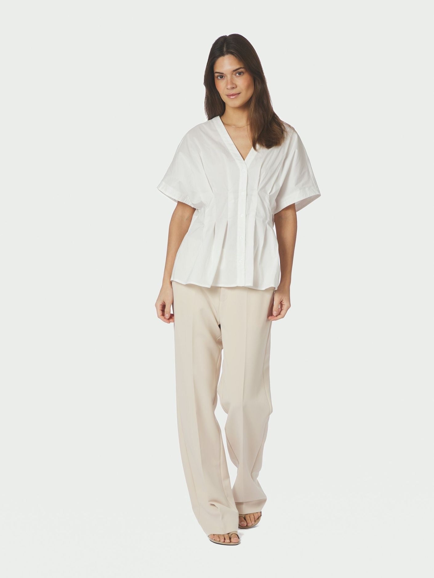 Adamma Poplin Blouse