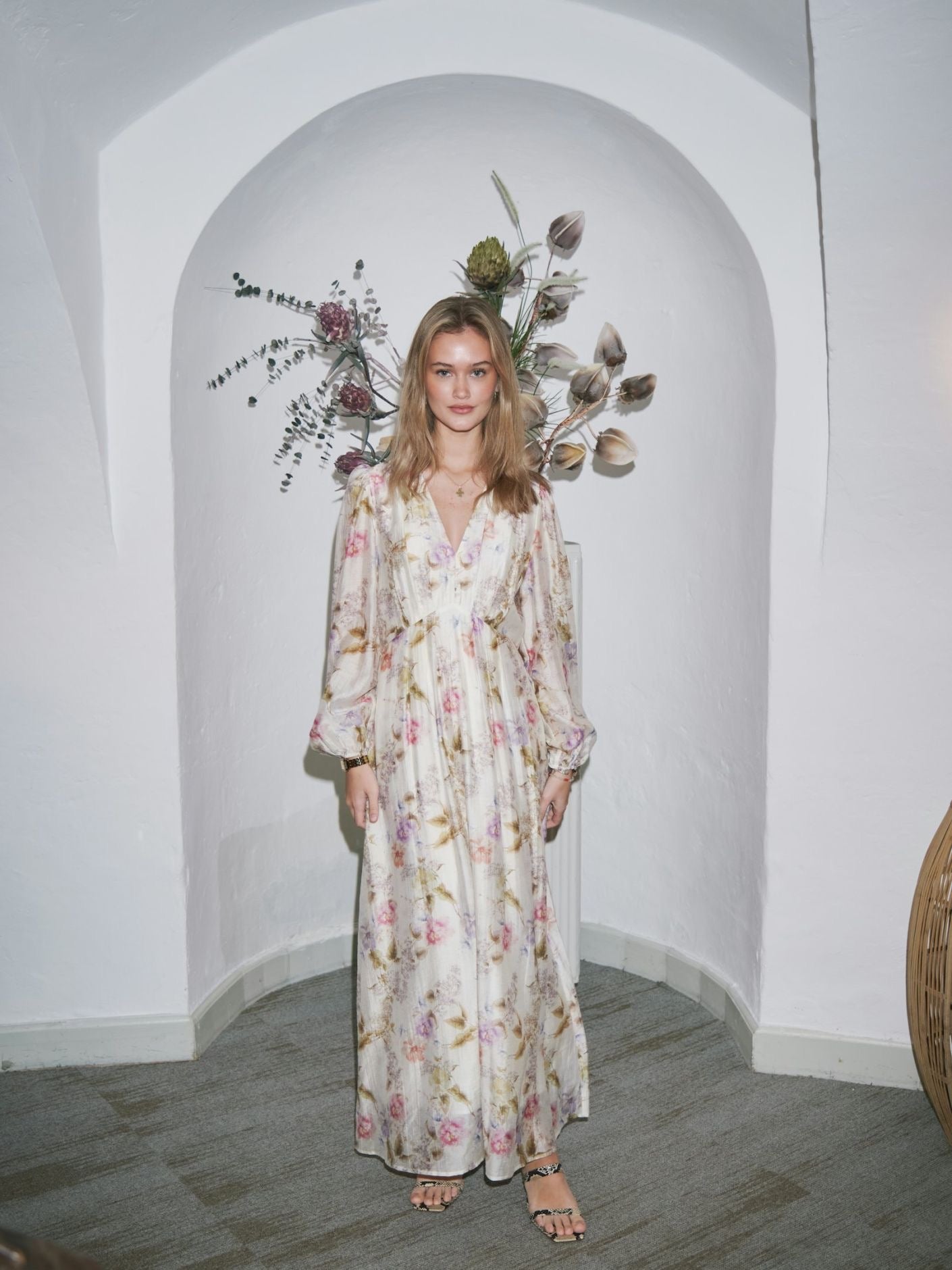 Silfi Vintage Flower Dress