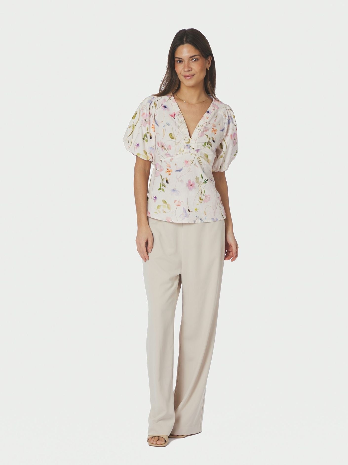 Irina Flower Blouse