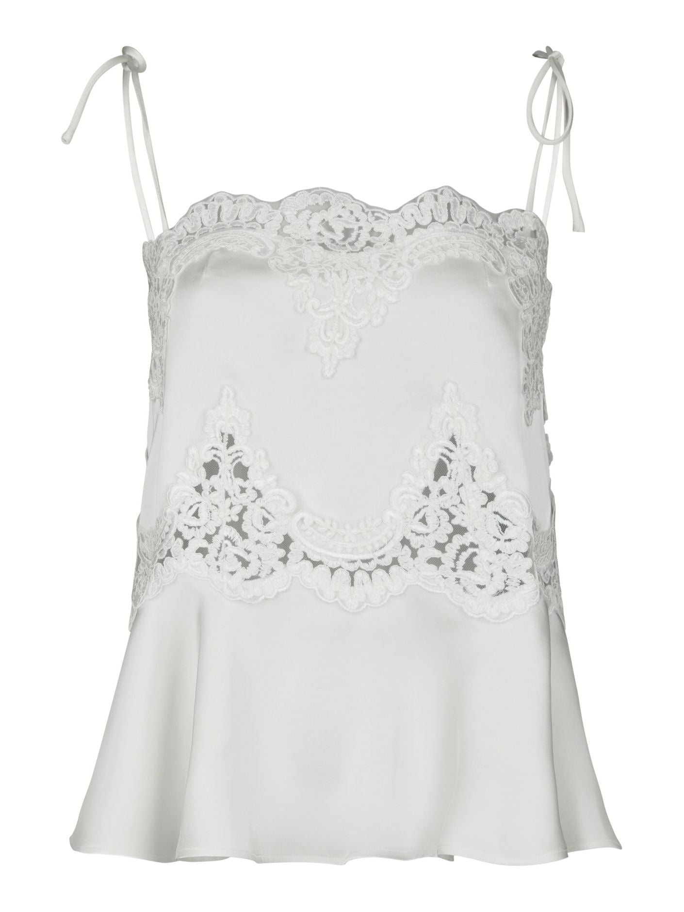 Kaela Heavy Sateen Lace Top