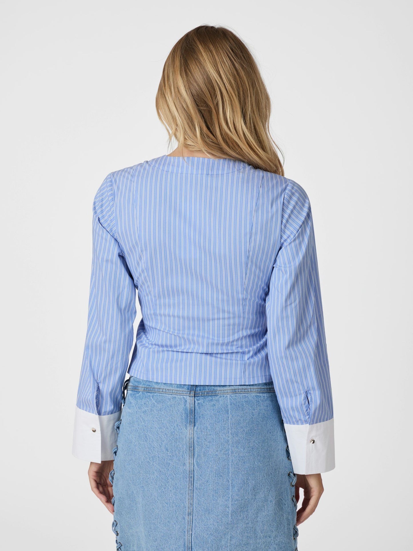 NYHET! Salvia Stripe Shirt