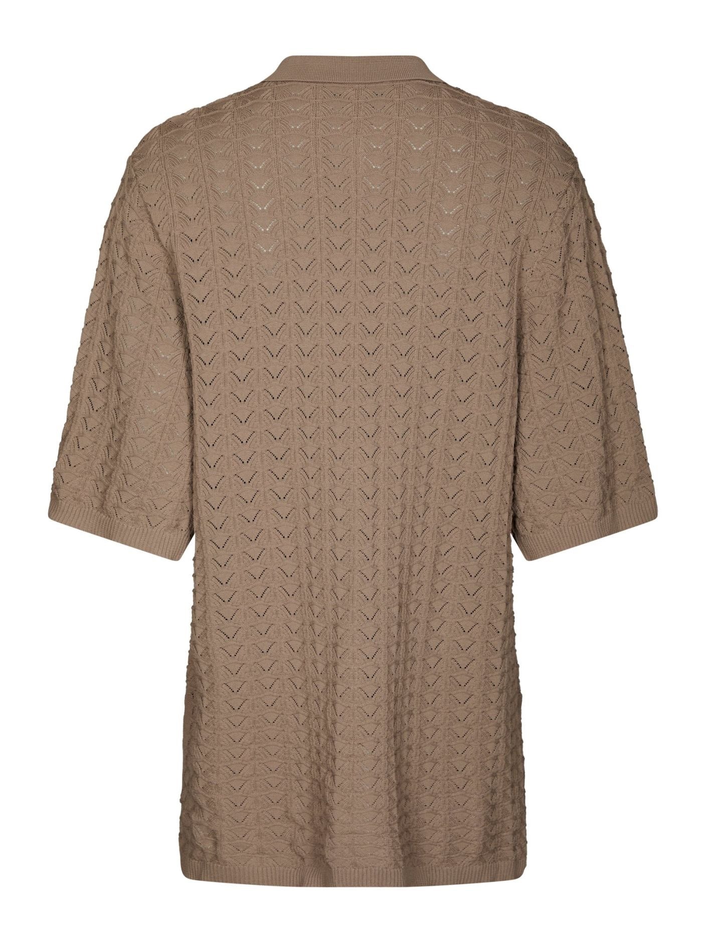 Neo Noir Sette Fine Crochet Blouse