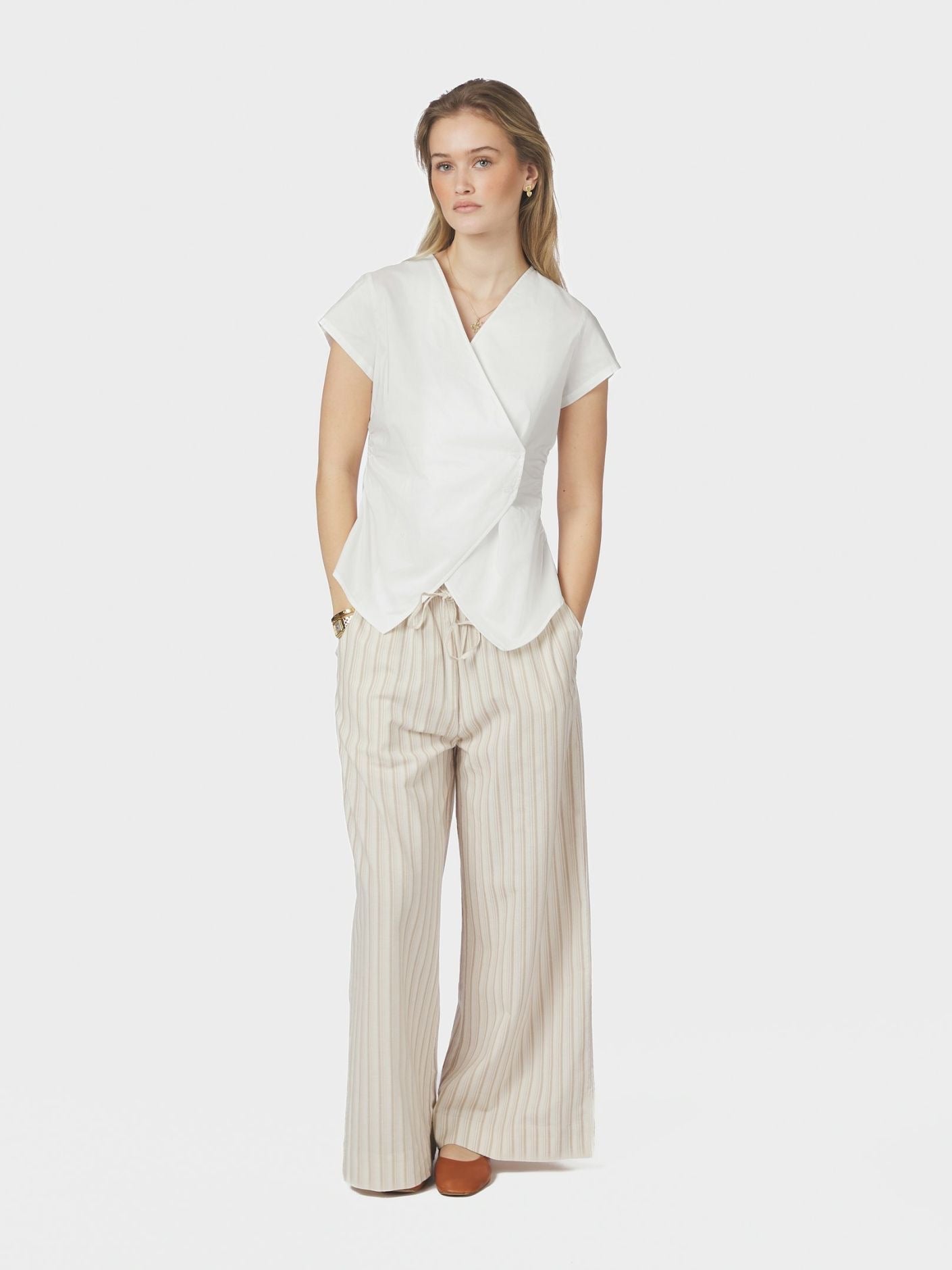 Fidi Poplin Top