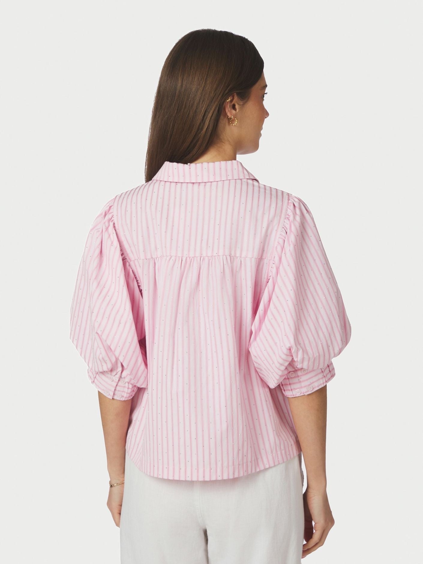 Etta Stripe Stone Shirt