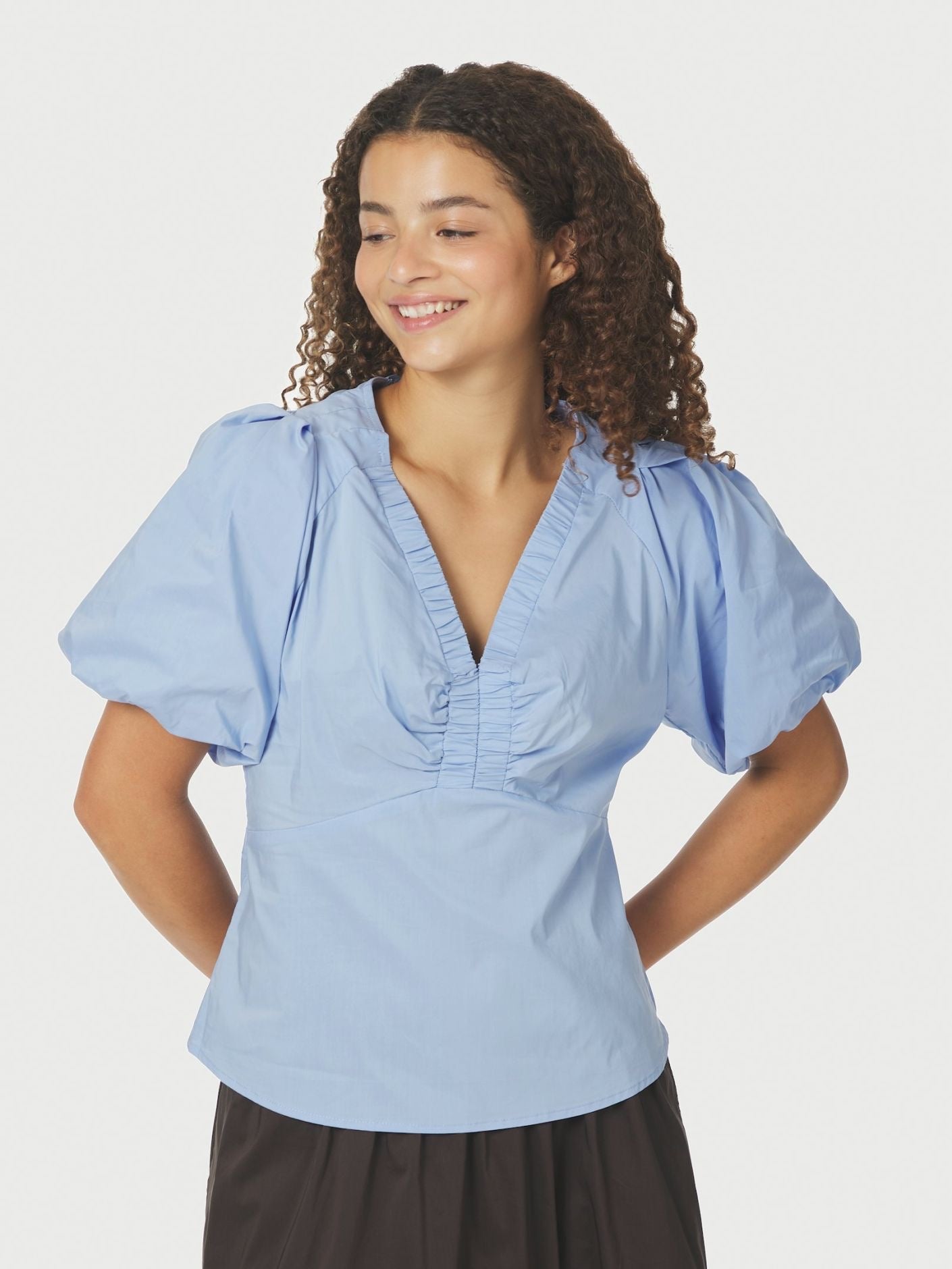 Irina Poplin Blouse