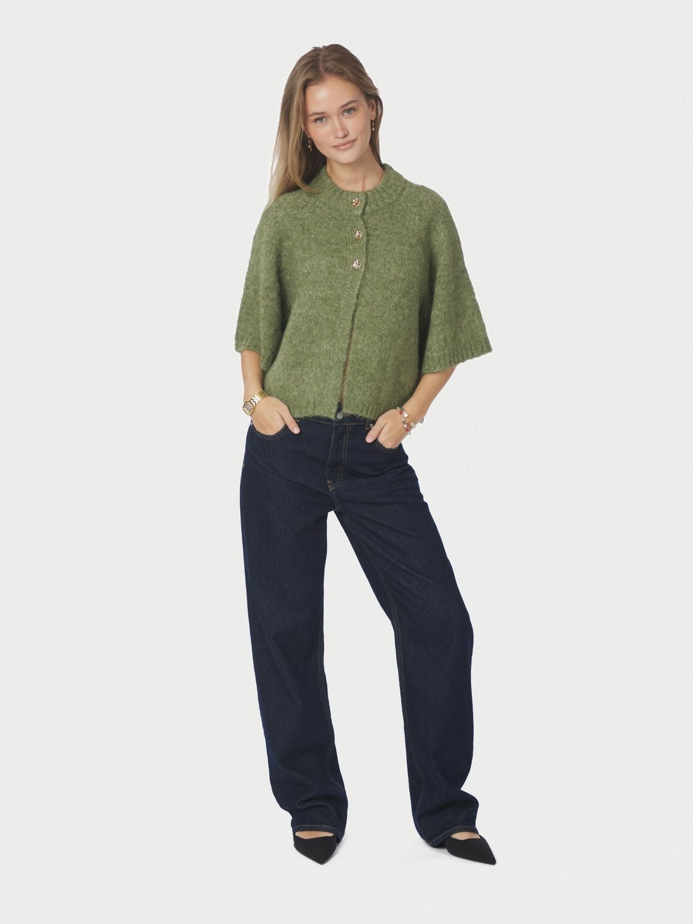 Benuta Fluffy Knit Cardigan