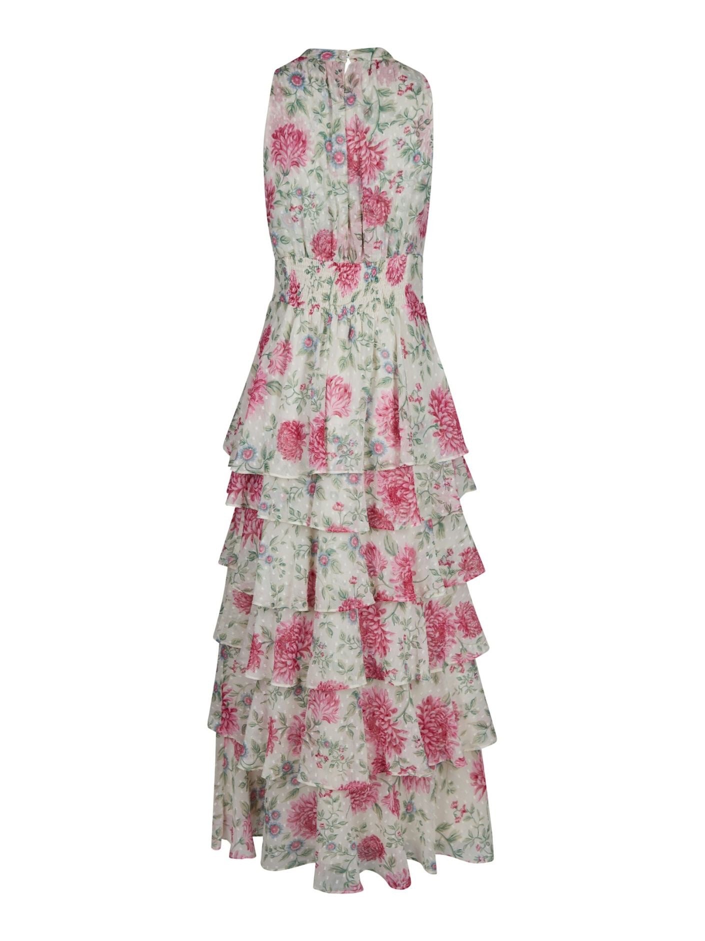Marli Solid Chiffon Dress