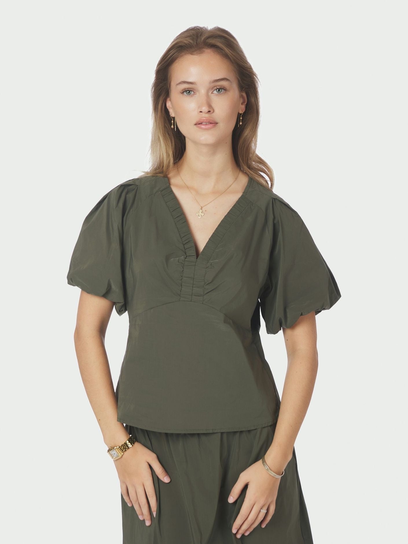 Irina Poplin Blouse