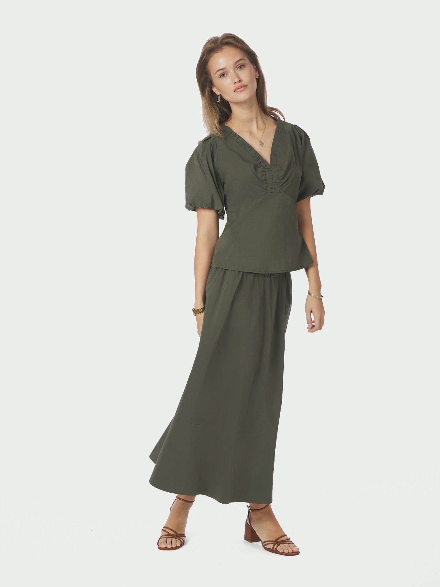 Irina Poplin Blouse