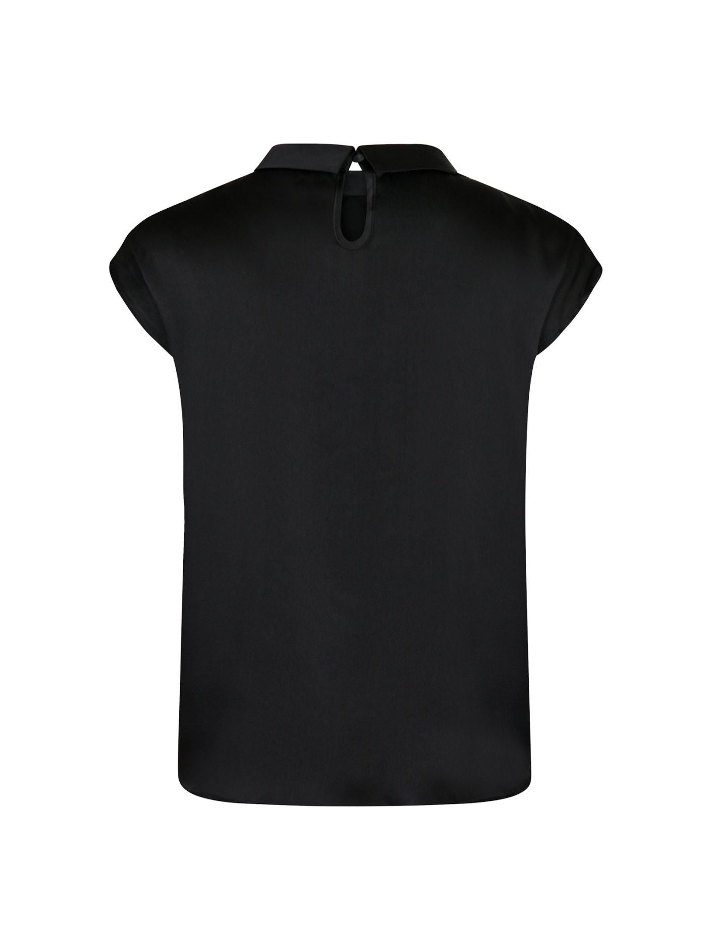 Fleur Drapy Satin Blouse