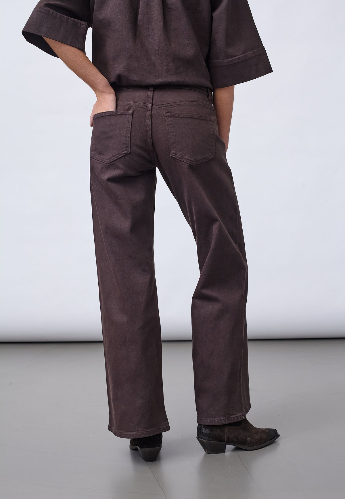 Sisters Point - Jeans - D. Chocolate - Onea