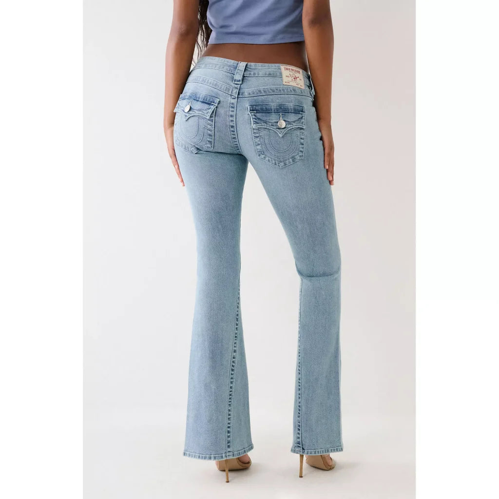 Joey Low Rise Flare Jeans Peak Spot
