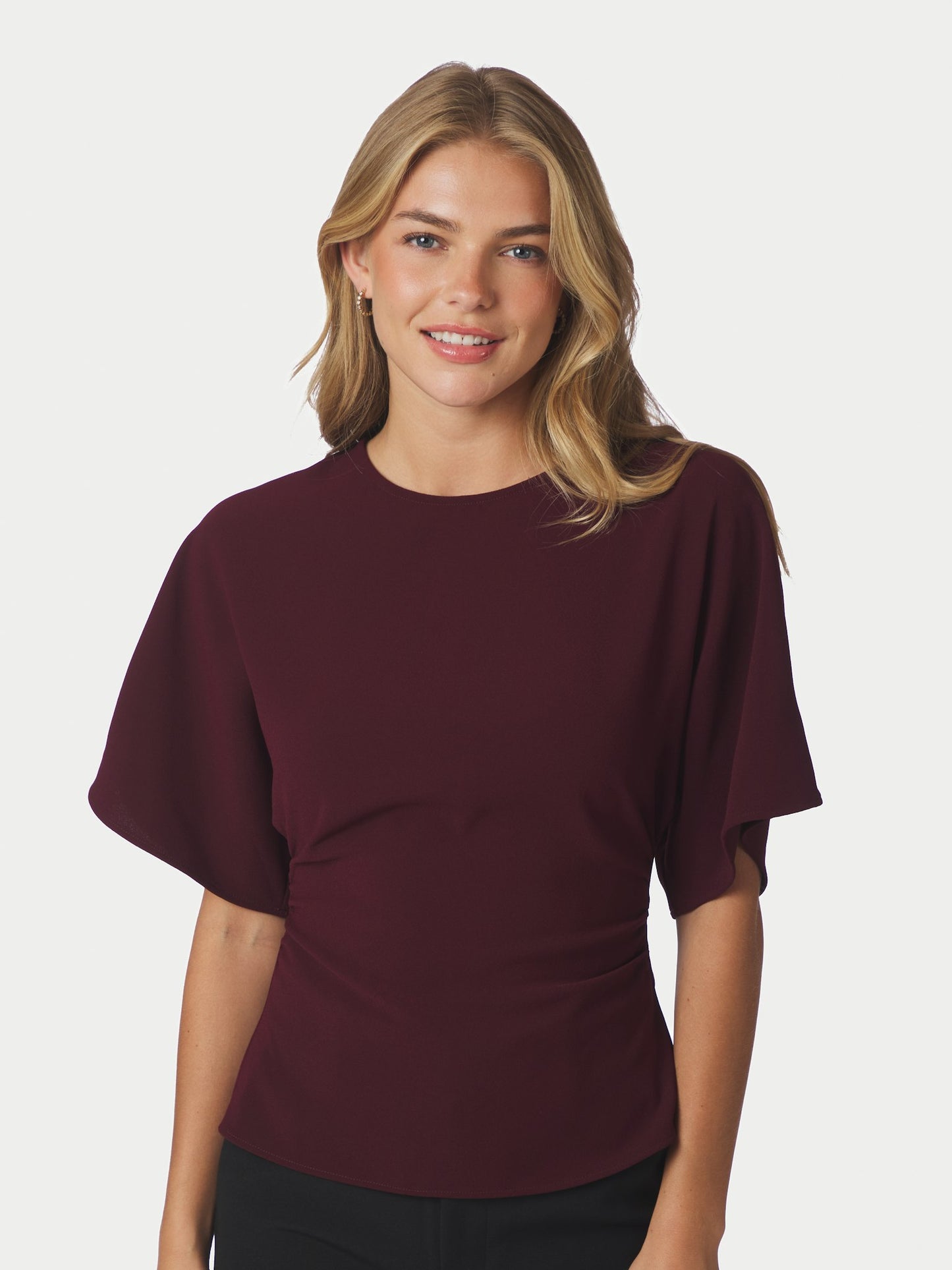 Neo Noir Blouse Plum Miriel
