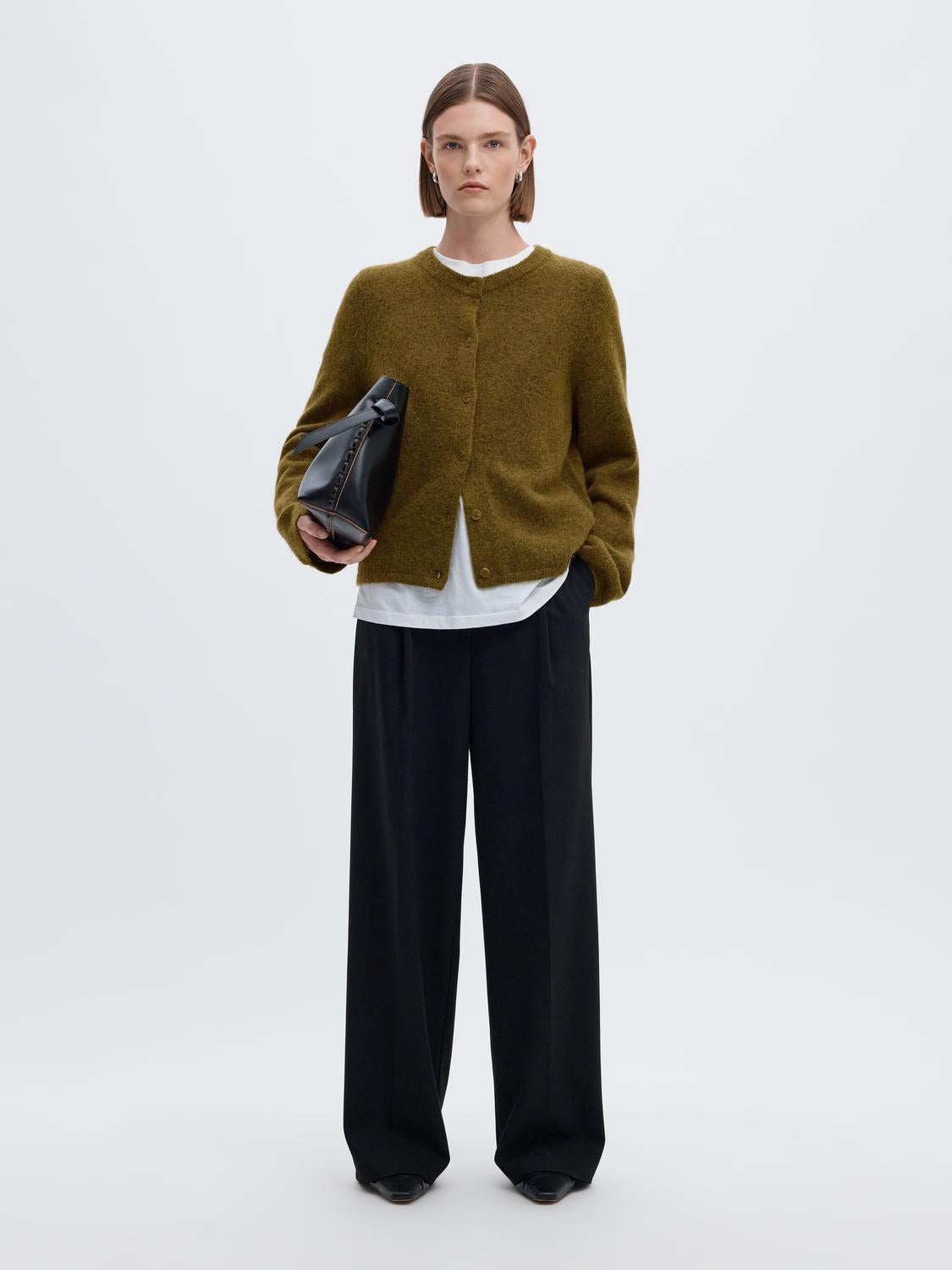 Selected Women Lulu Cardigan New Ls Knit