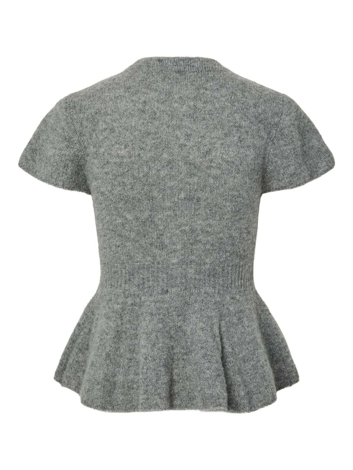 Y.A.S - Cardigan - Medium Grey Melange - Yas