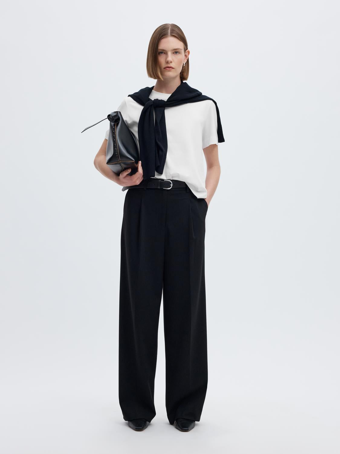Selected Women - T-shirt - Delicioso - Slwessential Ss Boxy Tee Noos