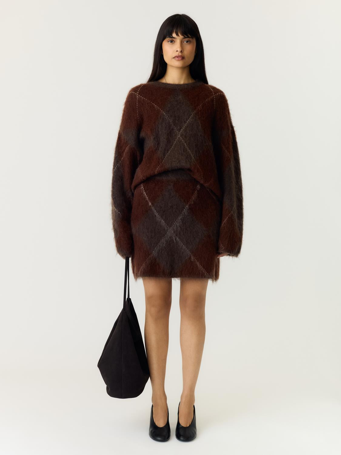 Y.A.S - Pullover - Coffee Bean - Argy