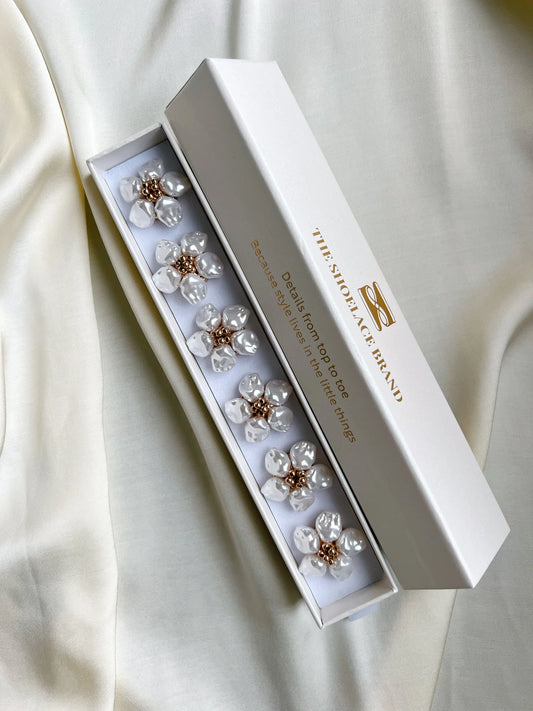 Wilma Knappcharms - Pearl Bloom Gold