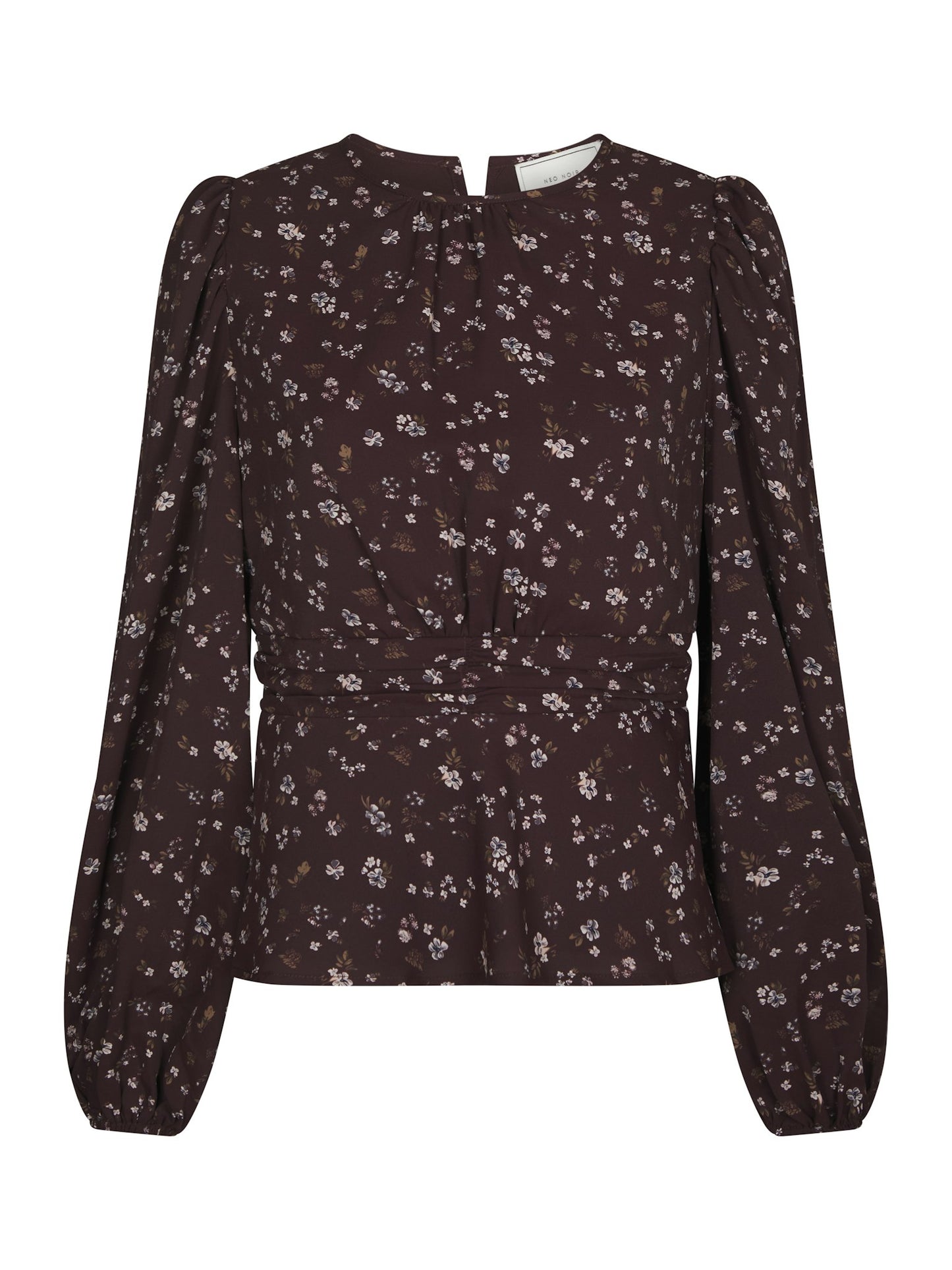 Neo Noir - Blouse - Chocolate Plum - Delphine