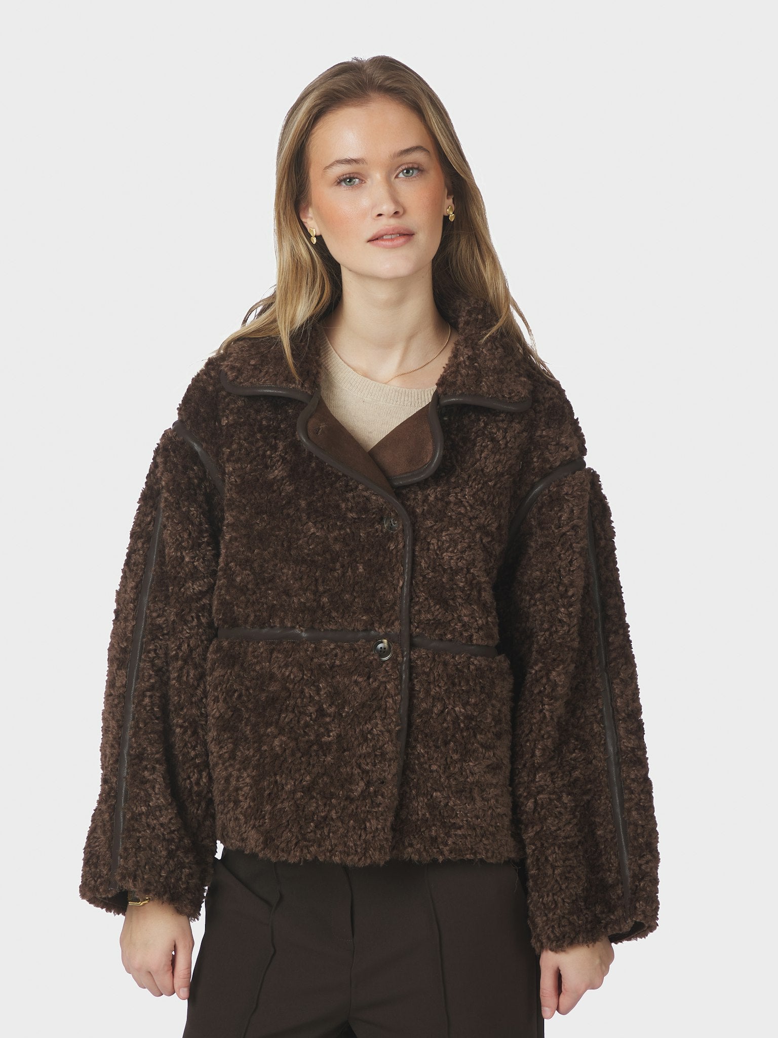 Neo Noir - Jakke - Dark Brown - Castor