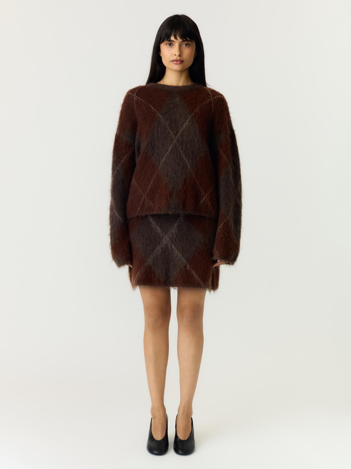 Y.A.S - Pullover - Coffee Bean - Argy