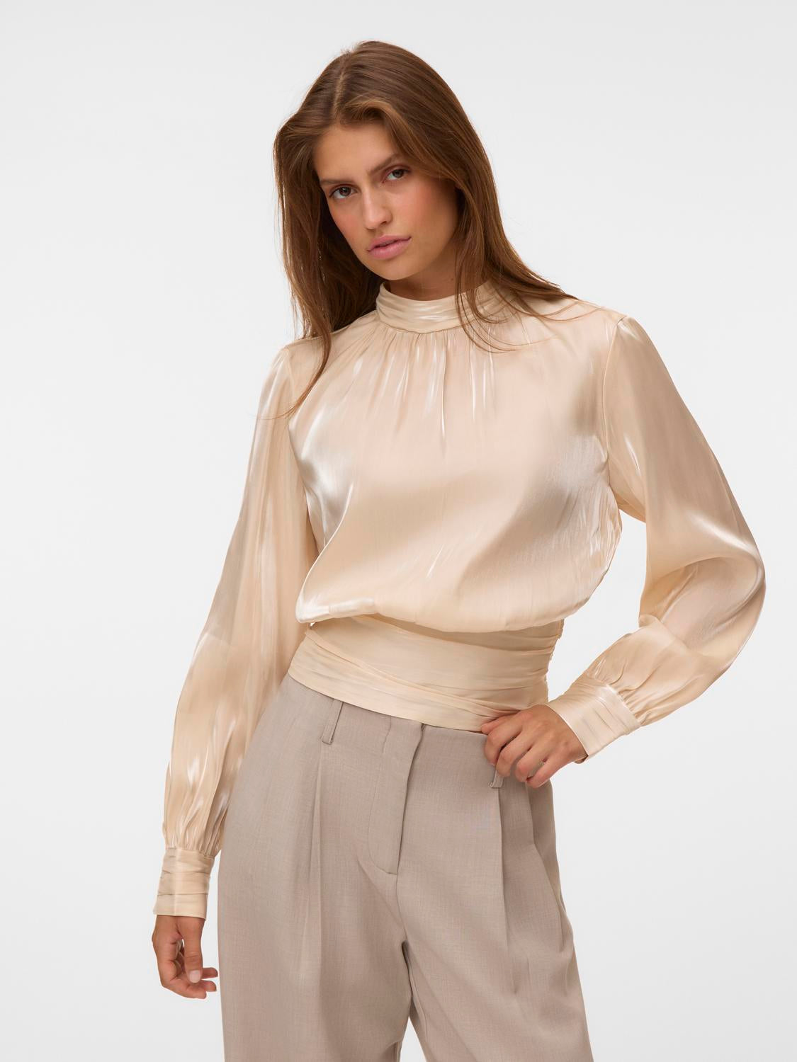 Vero Moda - Top - Fog - Polly