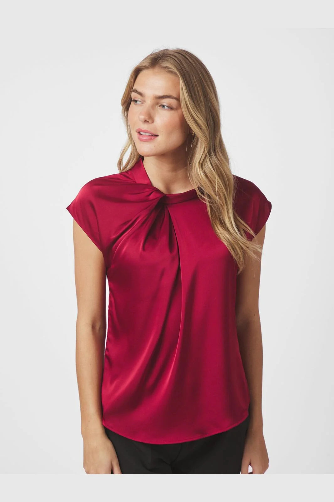 Blus Fleur Drapy Blouse