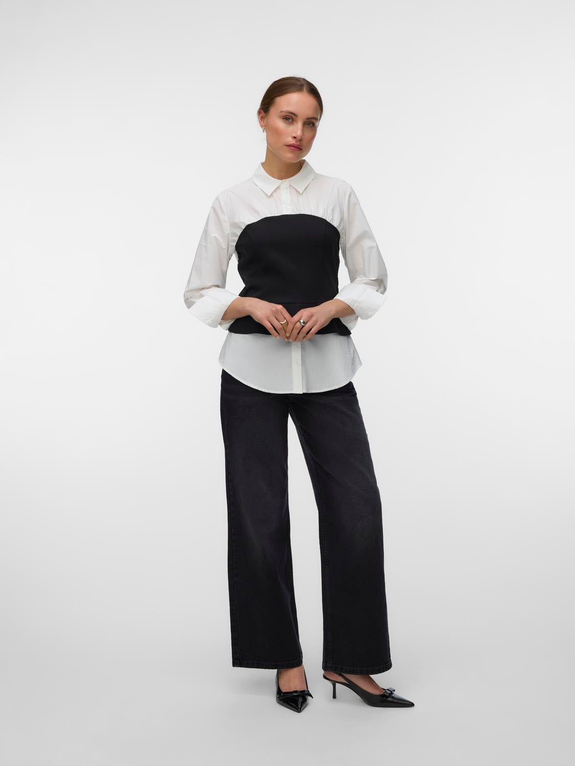 Vero Moda - Shirt - Snow White - Janika