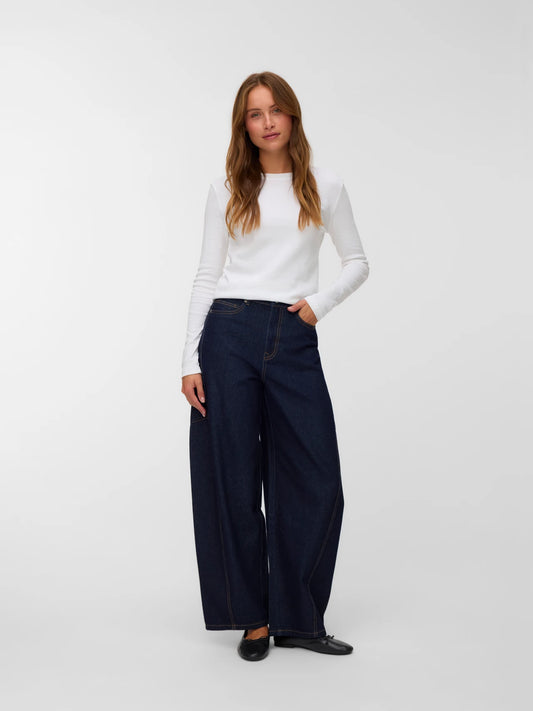 Kaitlin Wide Barrel Jeans