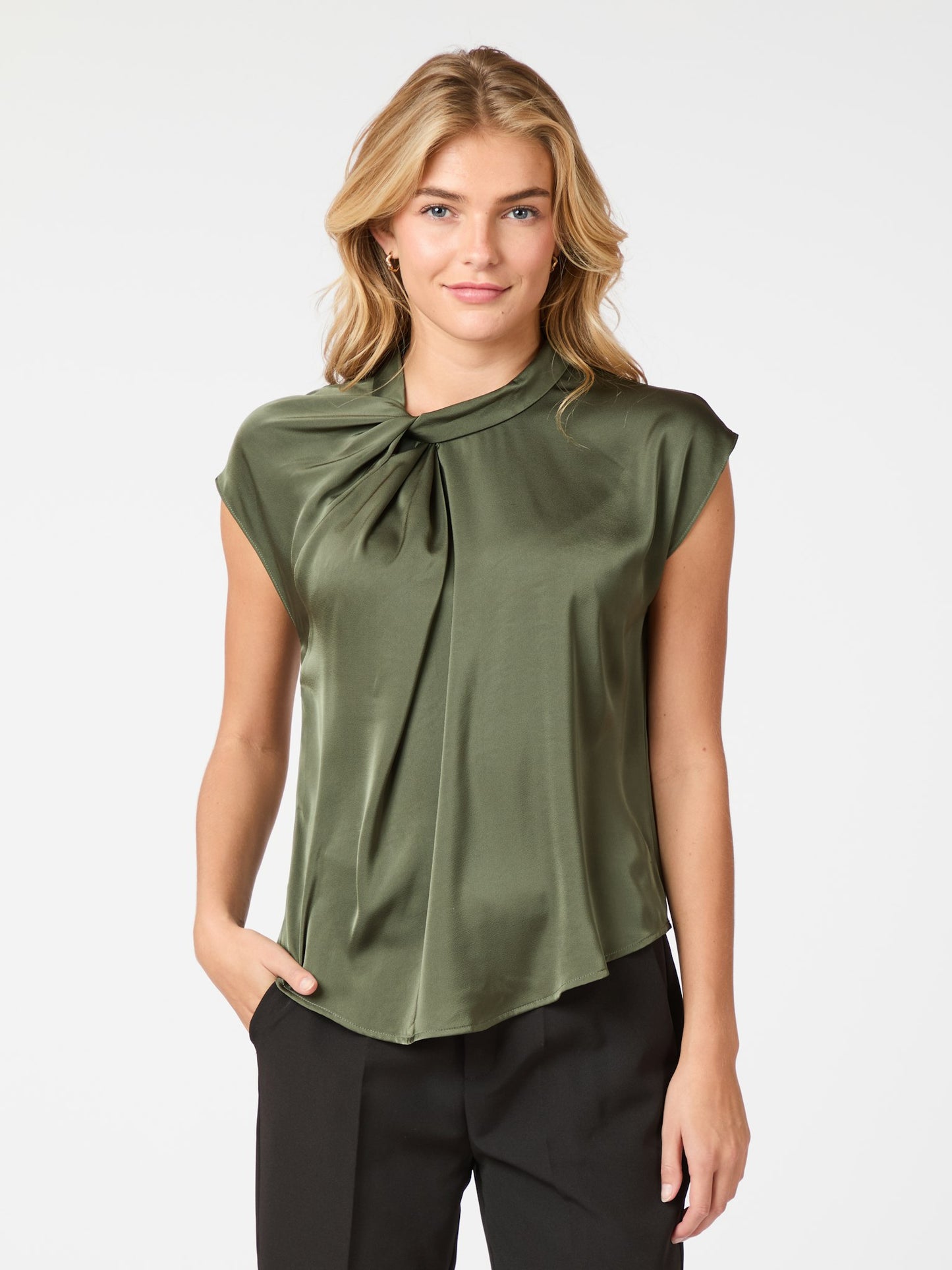 Neo Noir - Blouse - Army - Fleur