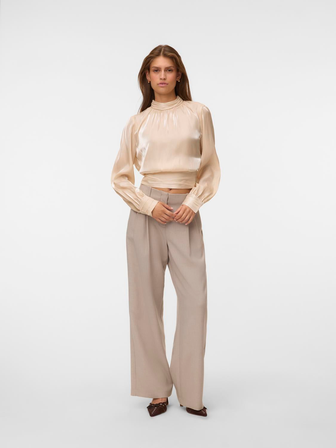 Vero Moda - Top - Fog - Polly