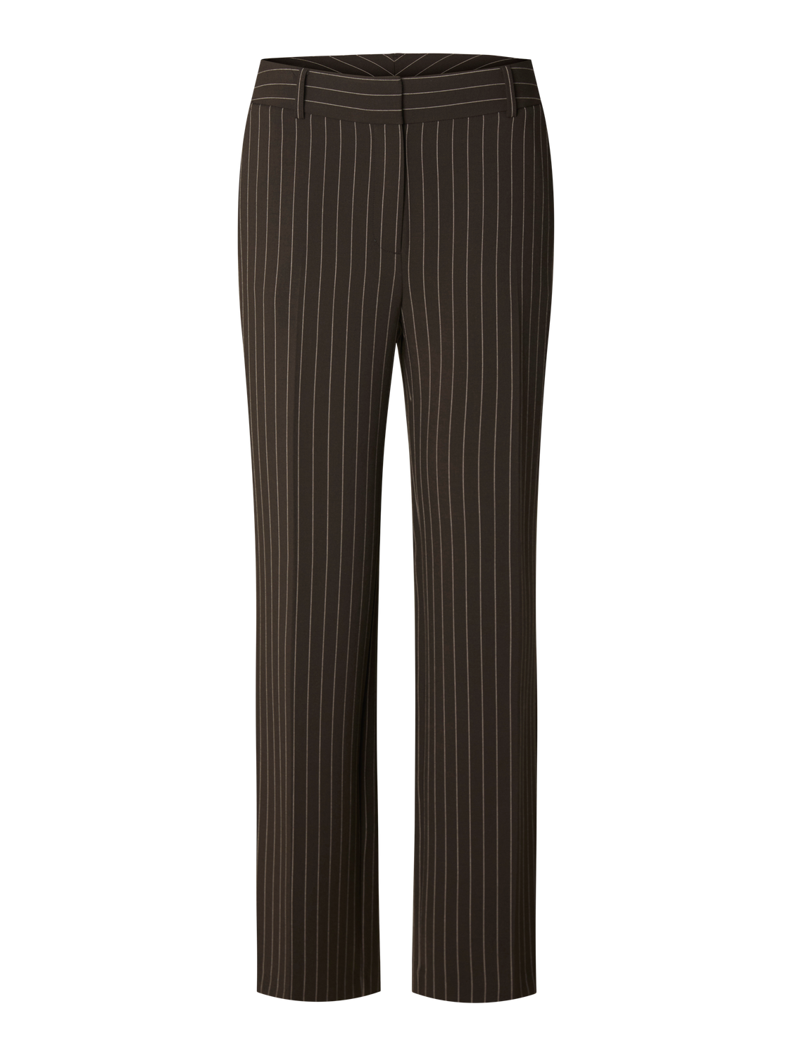 Selected Women - Trousers - Delicioso - Slwrita Mw Wide Pant Pin Stripe Noos